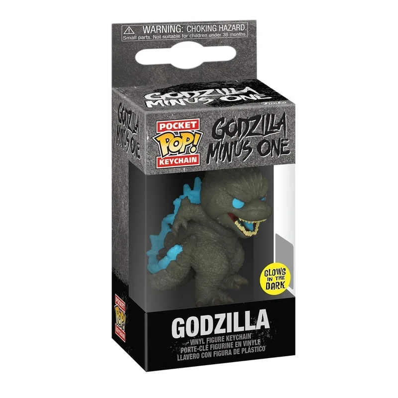 Godzilla POP! Vinyl Keychains 4 cm Godzilla Minus One (Heat Ray) Glow in the Dark